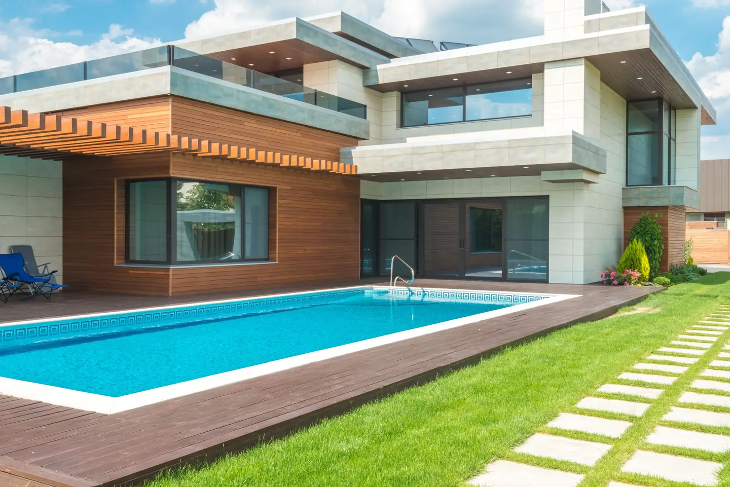 Swimming pool built in Cathcart, NSW